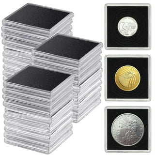 Coin Collection Holder Book for Collectors, PVC Free, 120 Pockets Coin  Collecting Storage Album Organizer Supplies for Half Dollar, Silver Dollar