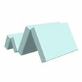 thumbnail image 2 of Abstract Foldable Mattress, Wide Stripes or Chevron, 74.8" x 39.4", Seafoam Pale Blue, by Ambesonne, 2 of 6