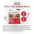 thumbnail image 6 of Ardell Eyebrow Tint Kit, Semi-Permanent Eyebrow Dye with Natural Extracts, Medium Brown, 6 of 7