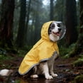 thumbnail image 4 of Greenadscape Impermeable Para Perros Con Capucha Y Reflectante Para Mayor Visibilidad En Lluvia, 4 of 6