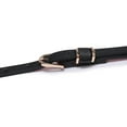 thumbnail image 3 of Beltox Women’s Skinny Leather Black Belt Waist or Hips Ornament Size 46, 3 of 5