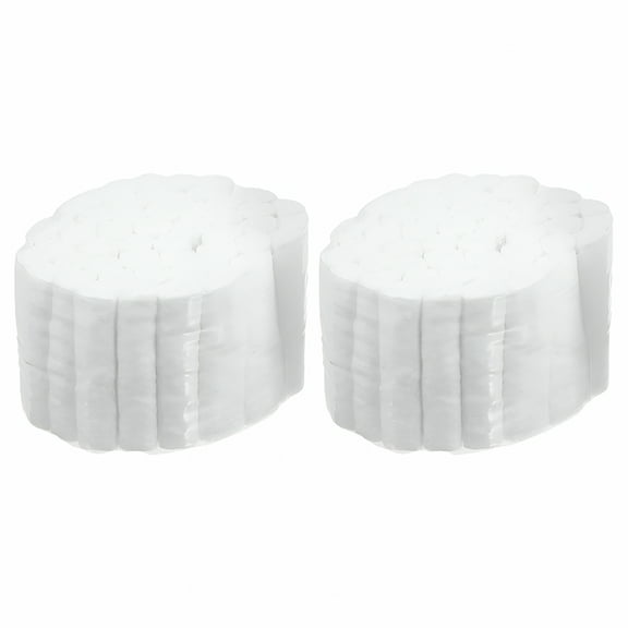 QARUN 100 pcs Dental Cotton Rolls Highly Absorbent Cotton Rolls Non-sterile Cotton Rolls