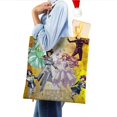 thumbnail image 4 of Mobile Suit Gundam SEED Freedom Bolso de tela con estampado de lienzo para mujer, bolsa de compras reutilizable y estética, con cremallera interior, regalo para mujer,38*45cm., 4 of 6
