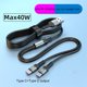 thumbnail image 4 of Cable de carga USB tipo c 1 a 2 de 1,5 m, extensión de cable USB-c para teléfonos y tabletas, 4 of 5