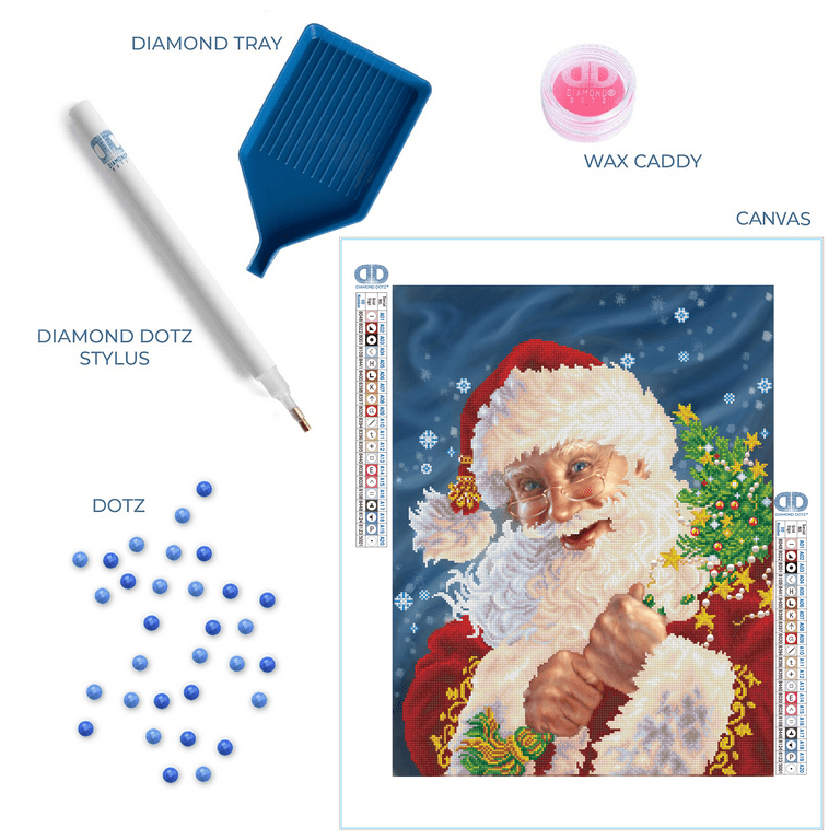 Diamond Dotz Christmas Night Diamond Painting Kits for