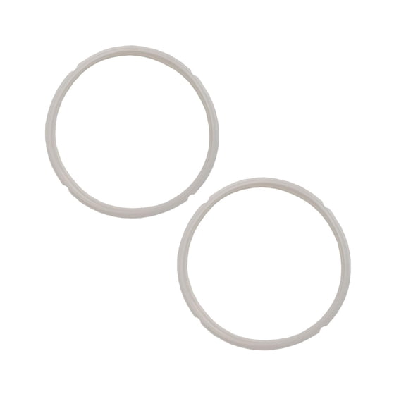 2Pcs Food-Grade Silicone Pressure Cooker Gasket, Universal Fit 2L To 8L Sealing Ring Replacement, Durable Rubber Pad For Electric & Stovetop CookersNew