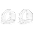 thumbnail image 1 of Small wall Plastic birdcage Transparent small pet birdcage, 1 of 5