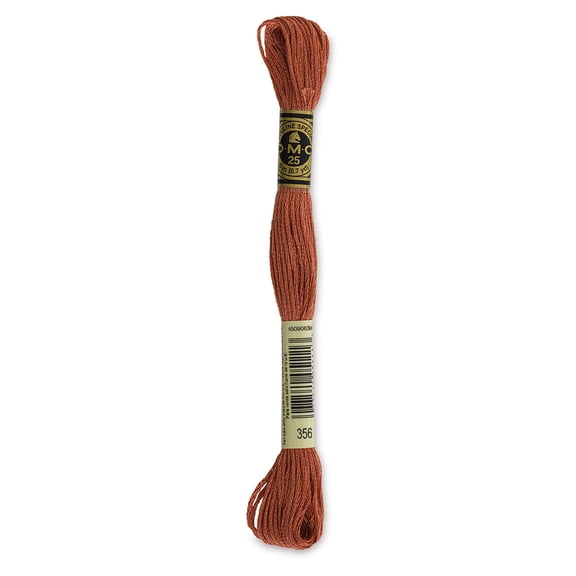 DMC 6-Strand Embroidery Cotton 8.7yd-Medium Terra Cotta