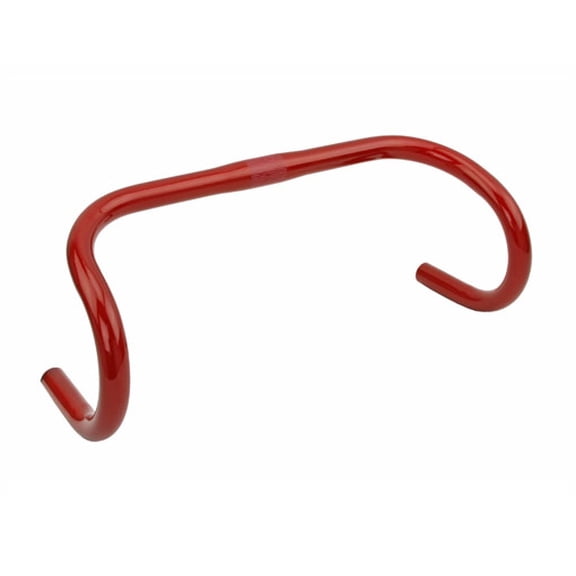 Racing Handlebar Steel 25.4mm Red. bicycle handle bar, handlebar, track handle bar, fixie bike handle bar