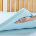 thumbnail image 2 of Best Price Mattress 2" Cooling Gel Ventilated Memory Foam Mattress Topper, Twin XL, 2 of 9