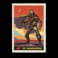 thumbnail image 2 of Men's Star Wars: The Mandalorian Trading Card  Graphic Tee Black 2X Large, 2 of 5