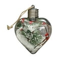 thumbnail image 2 of Vikakiooze Home Decor Christmas LED Transparent Christmas Ball Christmas Tree Pendant Glowing, 2 of 7