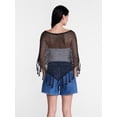 thumbnail image 3 of Madden NYC Women's Sequin Poncho, Sizes XS-XXL, 3 of 6