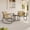 Brown, variant on Outdoor Bistro Set, Lofka 3 Piece Patio Furniture Set with Tempered Glass Side Table, All-Weather Breathable Textilene Metal Frame Chairs for Patio/Garden/Balcony/Poolside (Black)