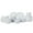 White, variant on Celina 16-Piece Dinnerware Set Stoneware, Black Matte