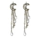 thumbnail image 1 of Pinzas para el pelo románticas con diamantes de imitación, luna creciente, estrella, cuentas de cristal, borla, horquillas para el pelo, cadena, horquilla para mujeres, niñas, joyería nupcial, accesorios para el cabello, regalo de vacaciones de Navidad para mujeres y niñas MFZFUKR CPB-CJZ1738-4, 1 of 5