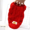 thumbnail image 1 of Soft Warm Winter Chihuahua Dog Clothes for Small Medium Dogs Cat Coat Pet Clothing Dog Vest Puppy Sweater Kitten Jacket RED S, 1 of 8