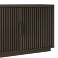 thumbnail image 4 of Mero Rectangular TV Stand for TV's up to 75" in Alder Brown, 4 of 6