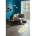 thumbnail image 6 of Natural Milan Sheepskin Double Rug | Ivory | 2'x6', 6 of 7