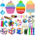 thumbnail image 1 of TheFound Sensory Fidget Toys Set 38Pcs Colorful Stress Relief Hand Toys, 1 of 8