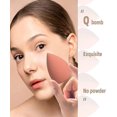 thumbnail image 5 of Paquete de 4 esponjas para mezclar base (4 piezas, amarillas), juego de maquillaje de belleza profesional para uso con base y polvo, 5 of 5