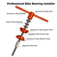 thumbnail image 3 of Herramienta para auriculares y pedalier de bicicleta, Herramienta de instalación de prensa de soporte inferior y copa para auriculares de bicicleta, Instalador de rodamientos de bicicleta, Accesorios, 3 of 6