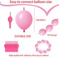 thumbnail image 3 of Globo ADIDO EVA Link, 30 cm, 80 unidades, decoración de fiesta, 3 of 9