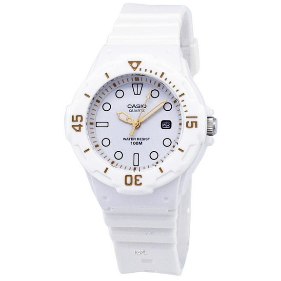 Casio Enticer Classic Analog White Dial LRW-200H-7E2VDF LRW200H-7E2VDF Women's Watch
