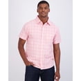 thumbnail image 2 of Real Essentials 3-Pack: Men's Regular-Fit Short Sleeve Poplin Button Down Shirt with Pocket (Available in Big & Tall), 2 of 6