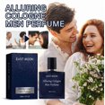 thumbnail image 4 of El perfume de colonia para hombre emite una fragancia única que combina frescura y un toque oriental refinado. 50 ml., 4 of 9