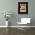 thumbnail image 3 of Trademark Fine Art "Lovebirds in Colour" Canvas Art by Hello Angel, Black Matte, Wood Frame, 3 of 4