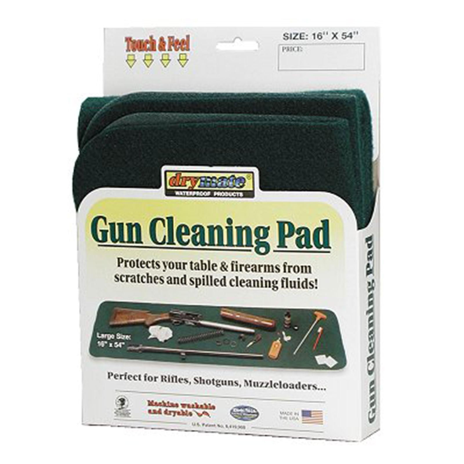 DRYMATE GUN CLEANING PAD 16" X 54" GREEN