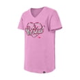 thumbnail image 4 of Girl's Youth New Era  Pink Minnesota Wild Flip Sequin V-Neck T-Shirt, 4 of 6