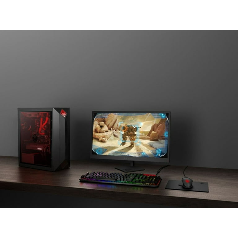 ゲーミング OMEN i7 8700 GeForce 256G 16G OMEN by HP Gaming Desktop Computer, Intel Core i7+ 8700
