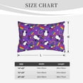 thumbnail image 4 of Fuzoiu Rainbow Lgbt Penguin Print Fuzzy Pillowcases, Super Soft Pillow Case Cover with Zipper for Bedroom, Sofa, Couch,Cozy Pillow Shams for All Seasons-14"x20", 4 of 6
