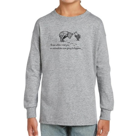 

Pooh Bear Adventure Long Sleeve Toddler -Smartprints Designs 2 Toddler