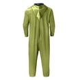 thumbnail image 6 of PWPSG Women's Hooded Halloween Onesie, Full Zip Up Style, Baggy Casual Cut with side pockets for spooky themed parties Green L, 6 of 9