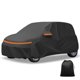 thumbnail image 1 of Funda para automóvil Unique Bargains para Nissan Note, película de aluminio, algodón, funda para automóvil exterior a prueba de agua, a prueba de viento, protección solar con cierre de puerta, 1 of 1