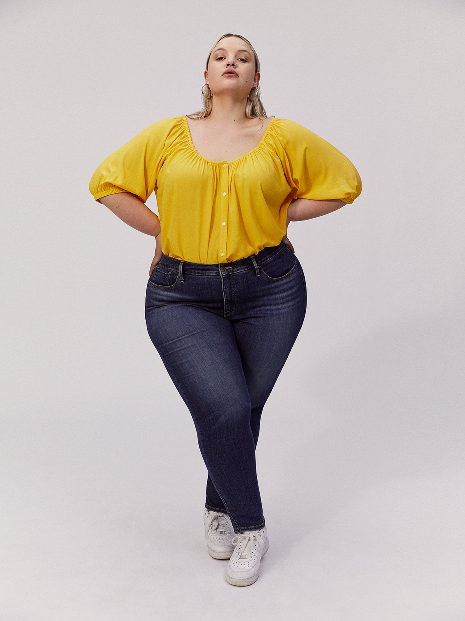 plus size levi's 311 shaping skinny jeans