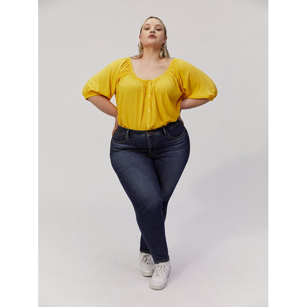 Introducir 36+ imagen plus size levi’s 311 shaping skinny jeans