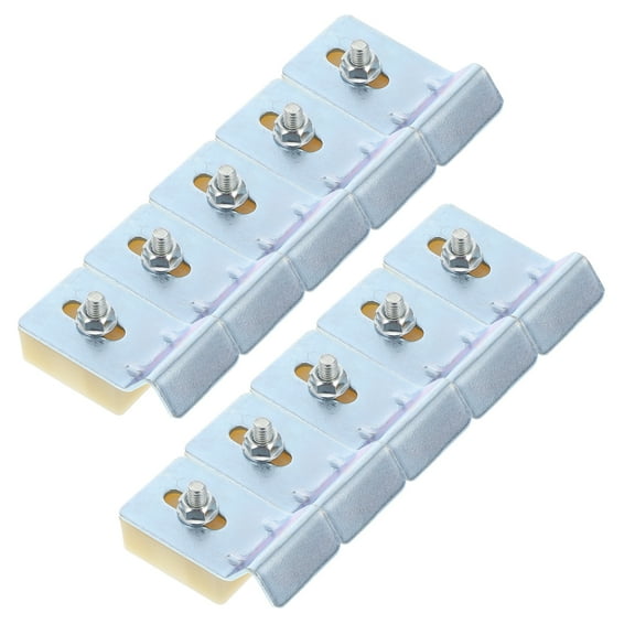 10pcs Heavy Duty Under Mount Sink Support Brackets for Bathroom and Kitchen Sink Mounting Clips