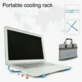 thumbnail image 2 of Naierhg Portable Detachable Assembly X-Shaped Heat Dissipation Laptop Holder PC Bracket Cooling Stand, 2 of 8