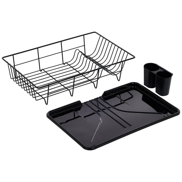 Escurridor de platos con soporte para utensilios Sweet Home
