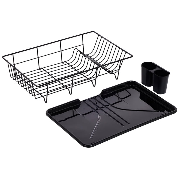 Escurridor de platos con soporte para utensilios Sweet Home