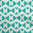 thumbnail image 1 of oneOone Viscose Jersey Sea Green Fabric Geometric Sewing Craft Projects Fabric Prints By Yard 60 Inch Wide, 1 of 4