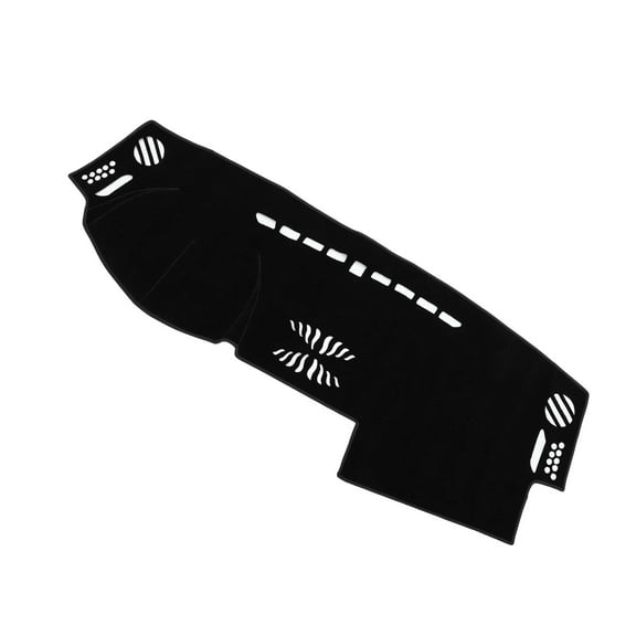 Unique Bargains Dash Cover Interior Non-Slip for Land Rover LR2 Freelander 2 2007-2014 Polyester Black
