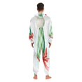 thumbnail image 7 of IAUYY Unisex Adult Onesie Pajamas Ultra-Soft Crystal-Soft Fabric, Halloween Adult Onesie Pajamas Adults,With a Zipper Plus Size Onesie Pajamas, Red Party Hat, 7 of 7