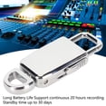 thumbnail image 4 of Mini Recorder, Keychain Recorder, HD Noise Reduction Recorder, Voice Activated, Rechargeable, Supports Mp3, Wma, Wav Playback, For Meetings, Presentations, Interviews, 4 of 8