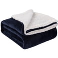 thumbnail image 1 of Sherpa Blanket NANPIPER, forro polar de franela supersuave y peluda, 1 of 8