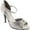 Silver Satin, variant on Dyeables Nora - Color - Silver / Size - 9.5 M